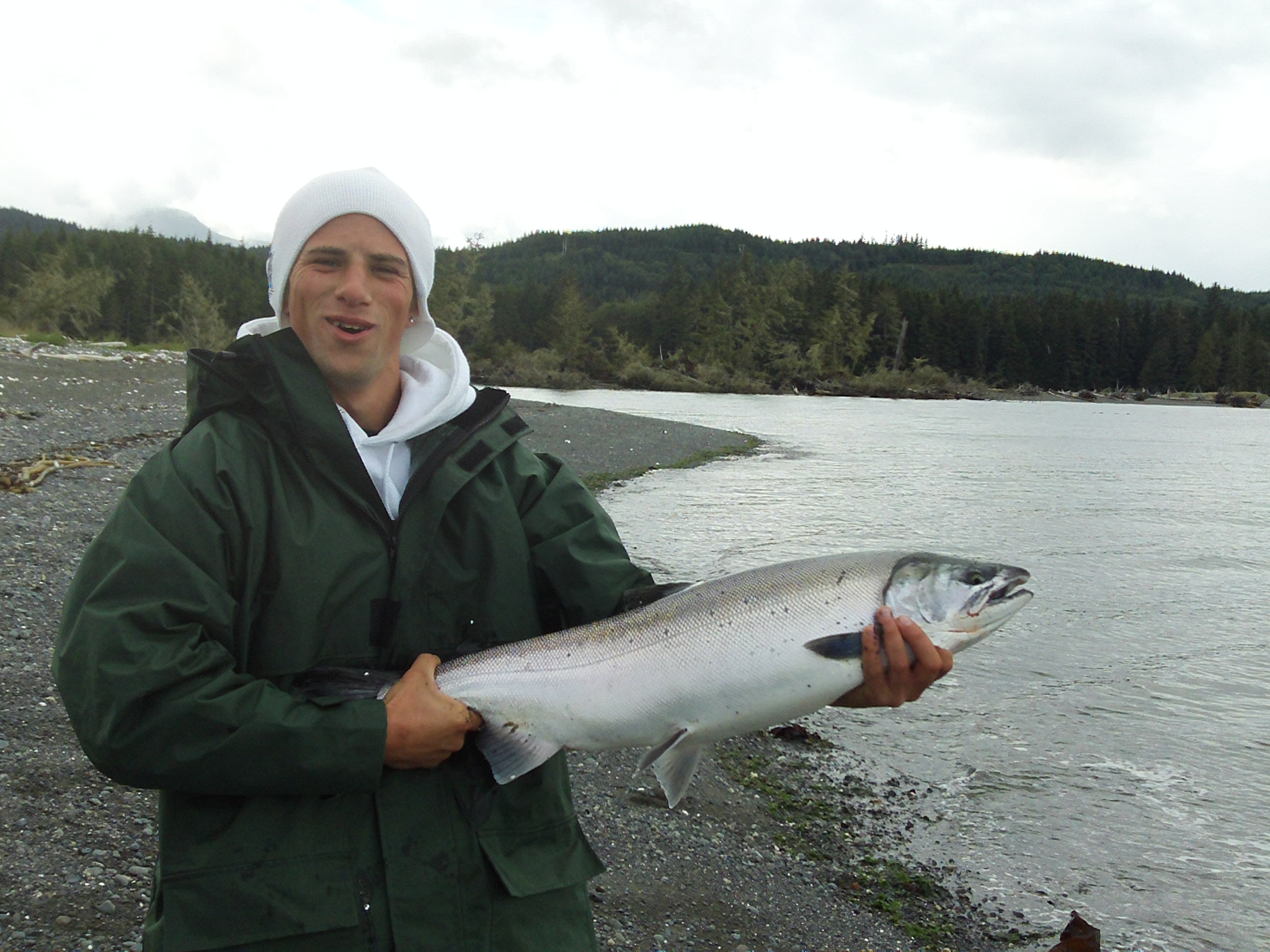 first wild coho this year