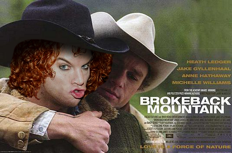 brokeback mountain movie poster - Heath Ledger Jake Gyllenhaal Anne Hathaway Michelle Williams From The Duy Lohanang S Tig Ino Pulserprize Authorsa G E Brekepack Rious Fitures Eleme N T Intranet Bax Mountex Linciuifdelingen Actory Against Orain Pondylarto