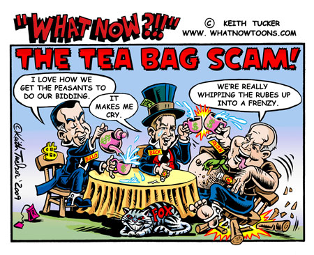 The tea bag scam