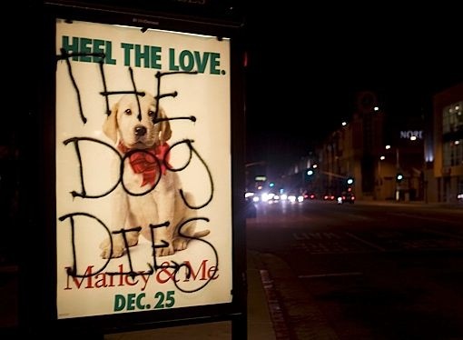 Billboards made better or worse with graffiti
