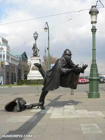 Funny Statues