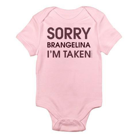 funny baby onesies - Sorry Brangelina I'M Taken