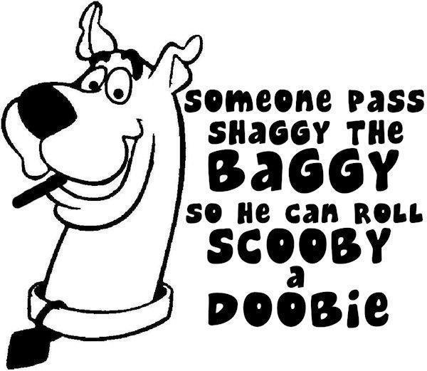 shaggy and scooby stoners - someone Pass Shaggy The so He can Roll Baggy Scooby DOOBie