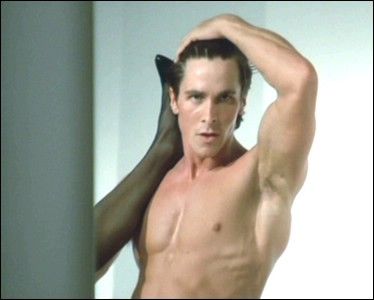 Body like Christian Bale in "American Psycho"