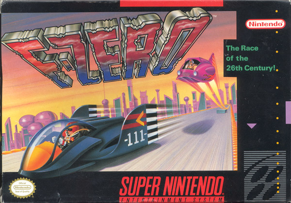 f zero snes box - Nintendo The Race of the 26th Century! 1113 Super Nintendo. Enifainment System