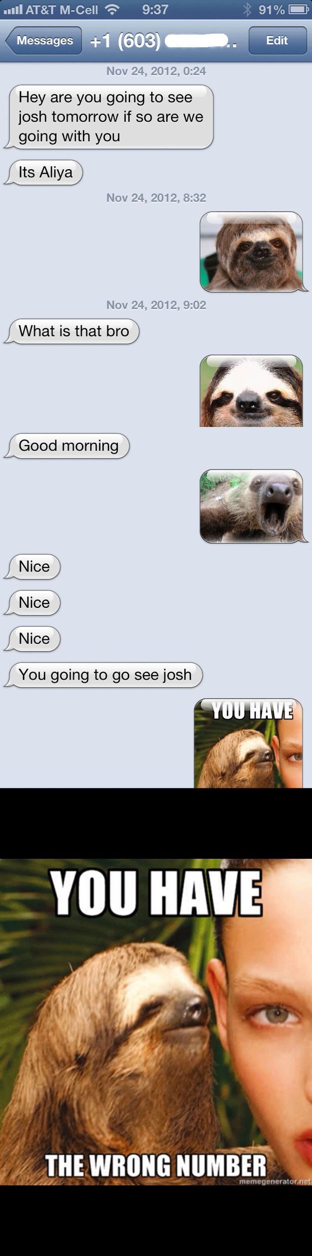 Funniest Ways to Respond to a Wrong  Text