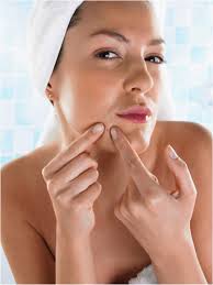 Pop your pimples even though it can cause skin problems later on