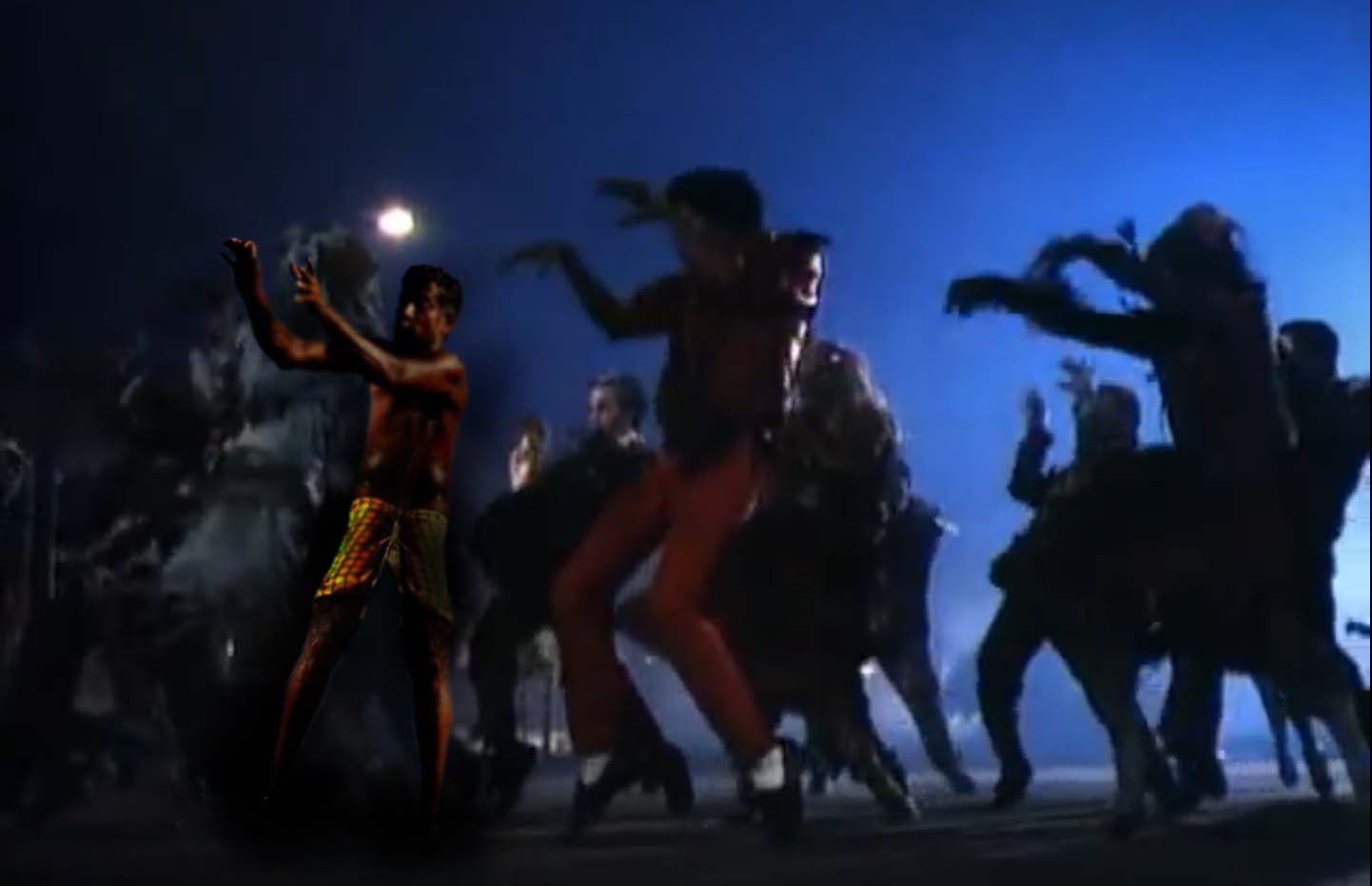 Stump Zombie in Michael Jackson's Thriller