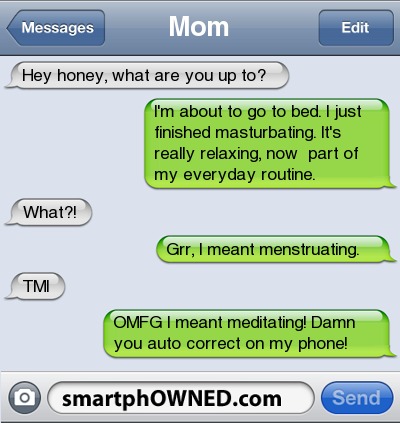 Auto correction OWNED