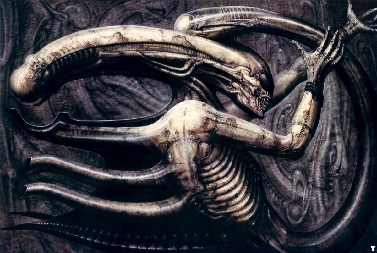 Conceptual artist H.R. Giger would successfully sue 20th Century Fox 18 years later over his lack of screen credit on Alien: Resurrection.