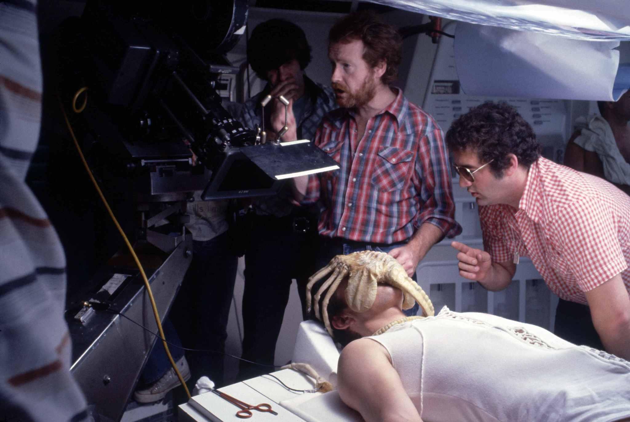 Ridley Scott reportedly said that originally he wanted a much darker ending. He planned on having the alien bite off Ripley's head in the escape shuttle, sit in her chair, and then start speaking with her voice in a message to Earth.