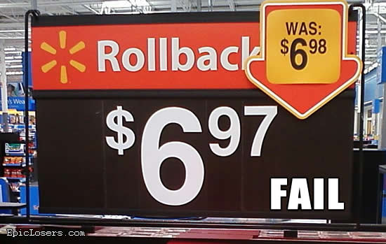 Not much of a rollback