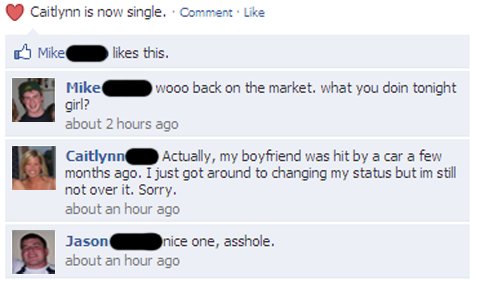 Funny Facebook Status and comments