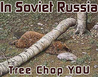 In Soviet Russia.....