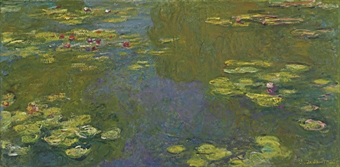 $80.4- Le Bassin aux NymphÃ©as -Claude Monet -1919