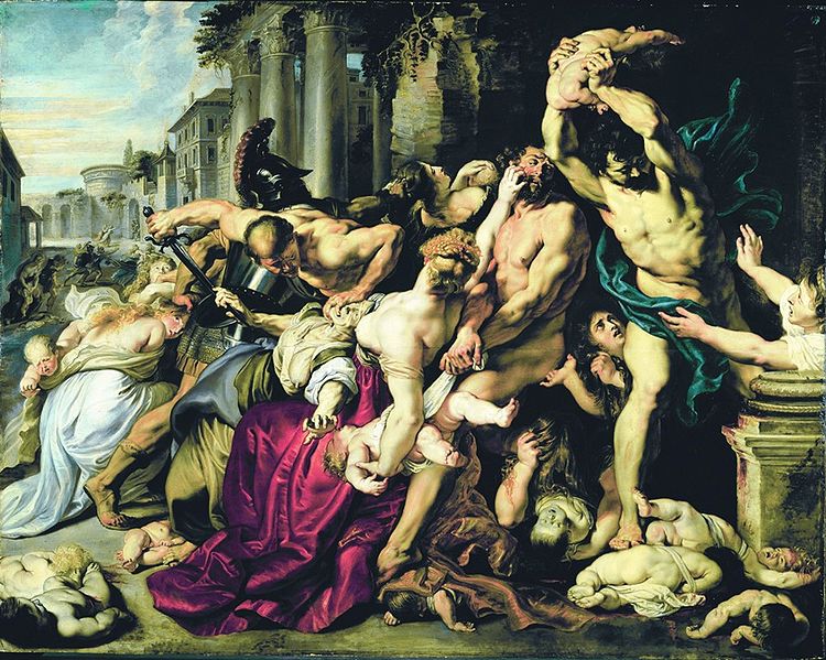 $93.0  -Massacre of the Innocents- Peter Paul Rubens -1611