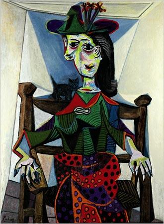 $102.7 -Dora Maar au Chat- Pablo Picasso -1941