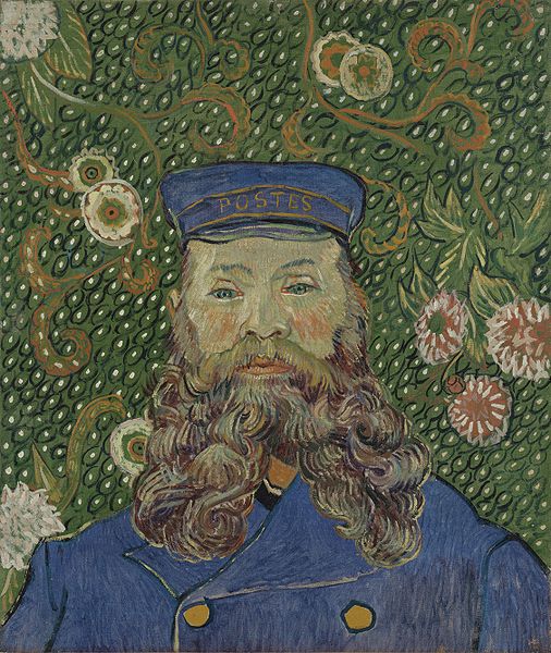 $101.7  -Portrait of Joseph Roulin -Vincent van Gogh -1889