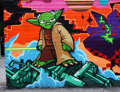 Star Wars Graffiti