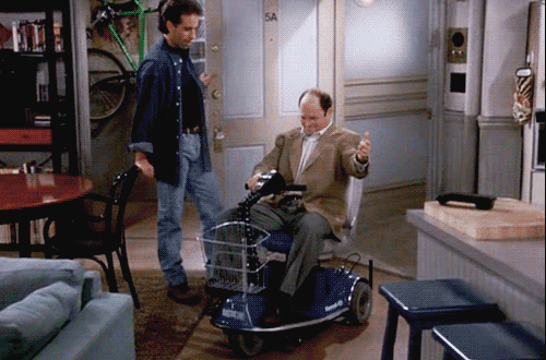 seinfeld george scooter