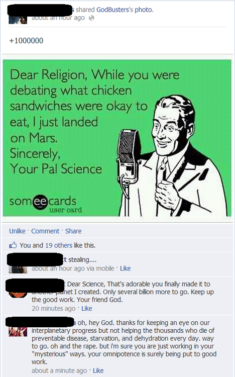 Religion: Facebook Edition
