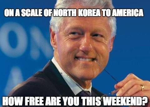 memes - funniest meme on the internet - On A Scale Of North Korea To America On 23 How Free Are You This Weekend?