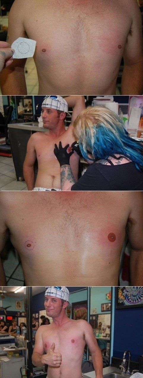 nipple enlargement tattoo