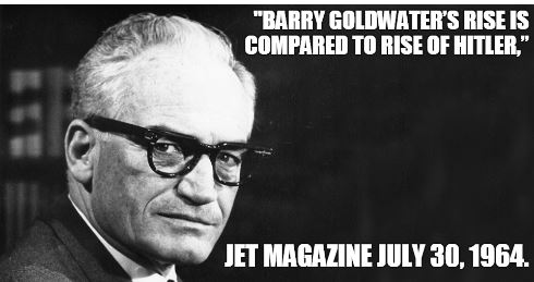 As you can see, this is nothing new..Goldwater was a libertarian, who hated Jerry Falwell and shocked many conservatives by defending gay rights.