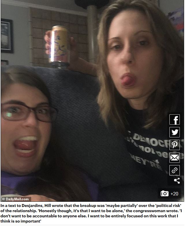 Photos of Congresswoman Katie Hill are revealed as she's seen NAKED showing off Nazi-era tattoo while smoking a bong