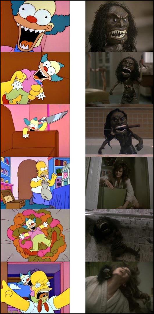 Movie Scenes The Simpsons Used
