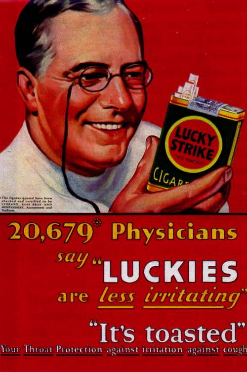 When Smoking Was Healthy