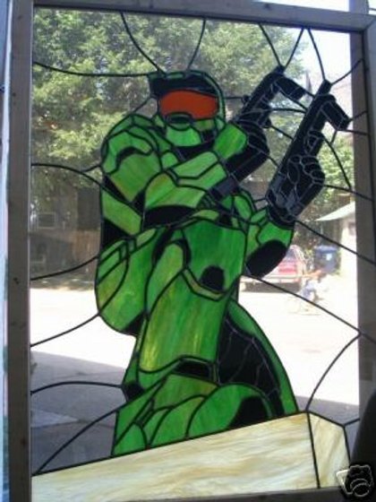 Nerdy Stained Glass