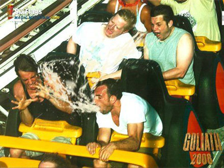 This is what you really should fear on a roller coaster. 