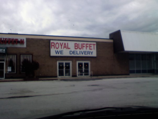 The China Buffet in town recently added a sign out front to advertise their new delivery service.... they still don't have a good hold on English grammar...