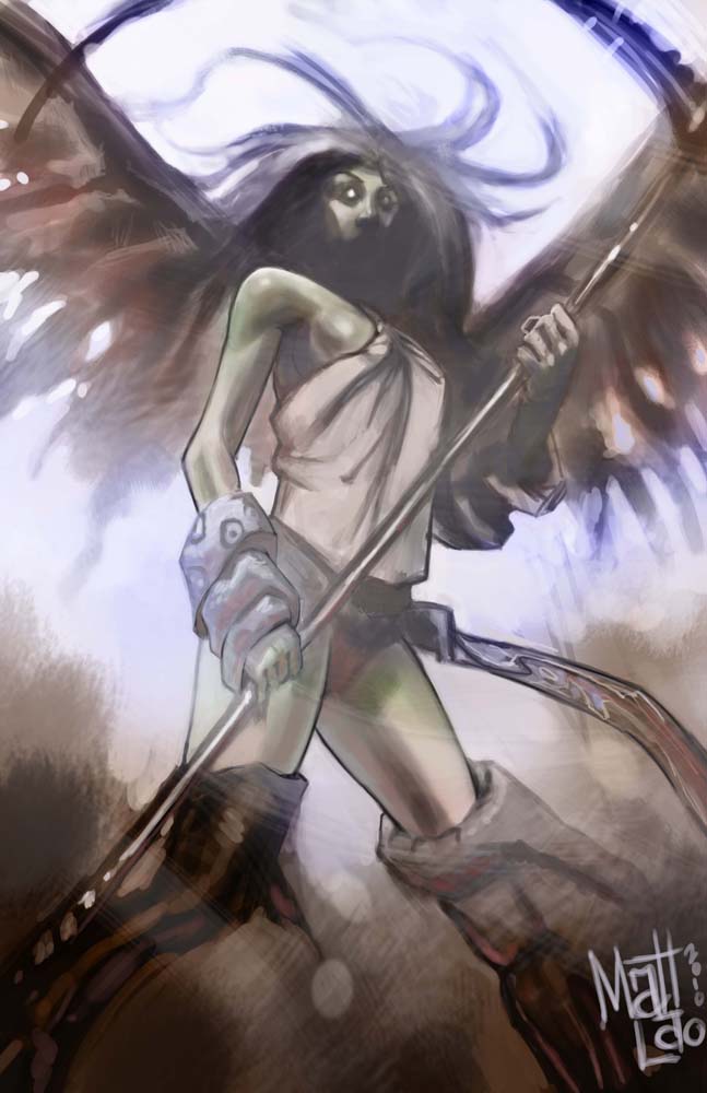 Death Angel concept,  for the WIP go to http://www.conceptart.org/forums/showthread.php?t203149