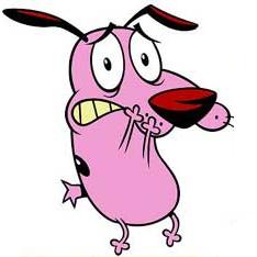 Courage the cowardly dog :D!