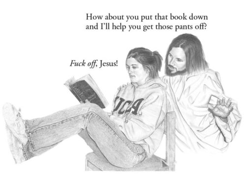 F off, Jesus!
