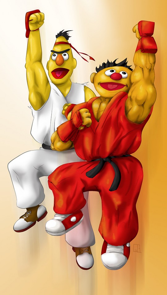 Sesame Street Fighter