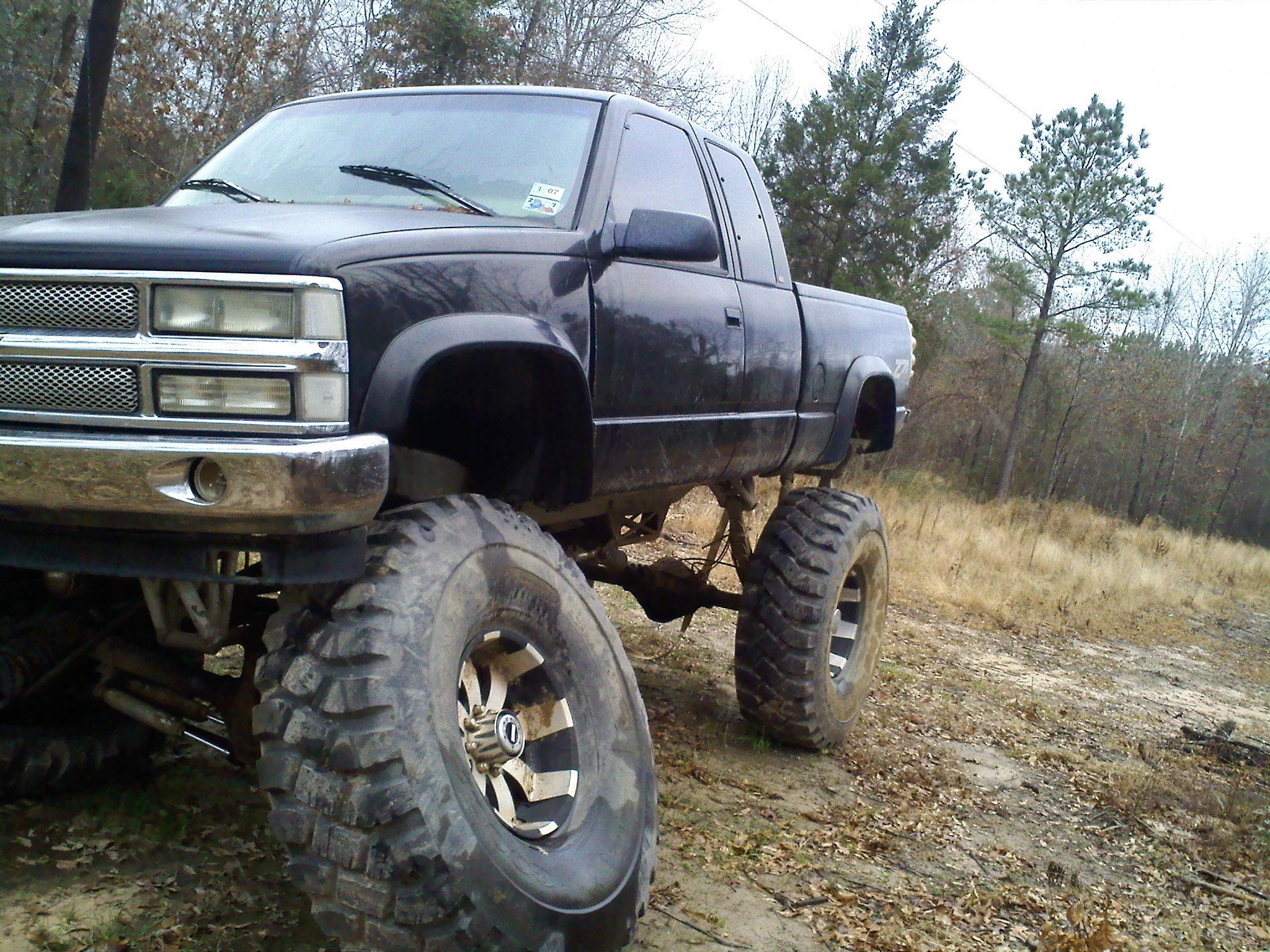 big trucks and muddin