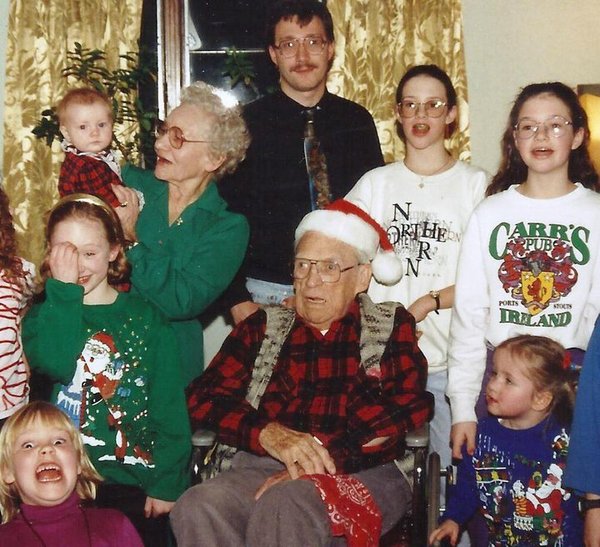 Creepy family Christmas Cards
