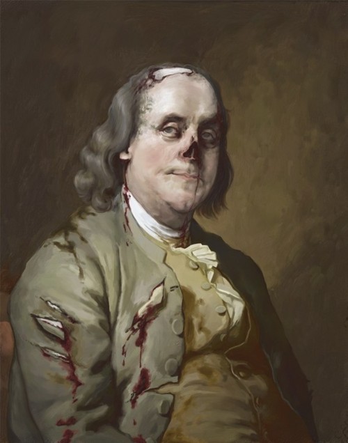 Zombie Ben Franklin