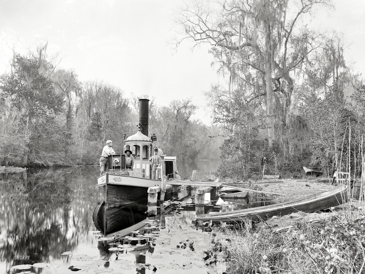 005  1890  Florida . "Brown's Landing, Rice Creek"