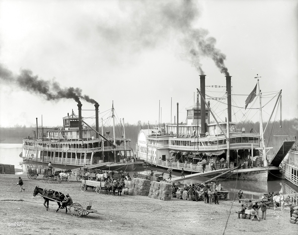 050  1906  " Mississippi River Landing"