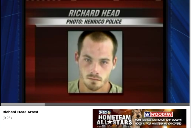 Guy named Dick Head gets arrested.... I blame his parents