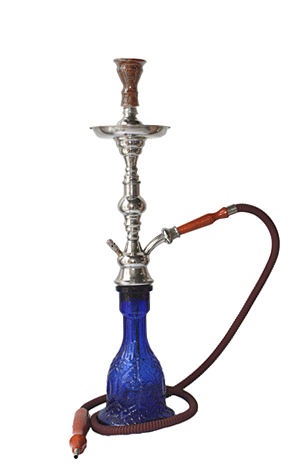 The 24inch Karim Abdul hookah with decorated vase
