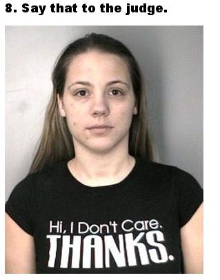 10 Worst Shirts To Get Arrest With