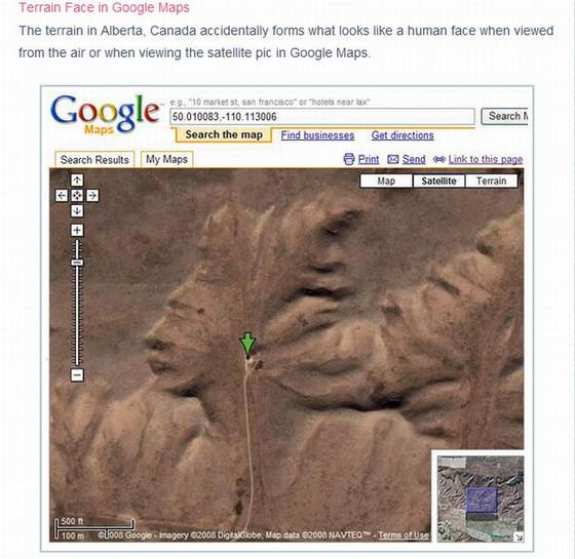 Interesting Google Earth photos
