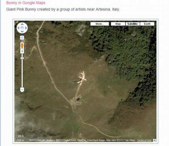 Interesting Google Earth photos