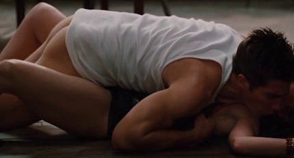 So this is what is looks like to have Jake Gyllenhaal on top of you naked and rolling around
