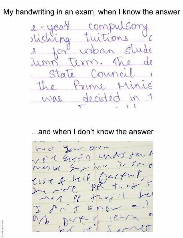 good handwriting - My handwriting in an exam, when I know the answer eyear compulsory olishing tuitions o s for urban stude tumn term. The de State Council the Prime Minis was decided in t ...and when I don't know the answer vet uten undrs hand messages i